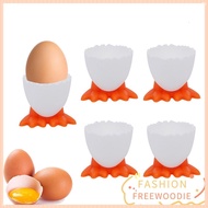FREEWOODIE 1/2/4Pcs Kitchen Supplies Creative Boiled Opener Eggs Container