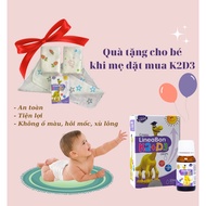 COMBO of 2 natural bamboo towels, lovely patterns - Safe for babies - GIFT WHEN BUYING LINEABON K2D3