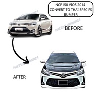 NEW TOYOTA VIOS NCP150 2014 -2019  CONVERT TO FS VERSION 2 THAI STYLE FULL SET BUMPER