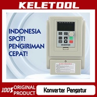 Keletool AC220V Frequency Converter 1.5KW VFD Frequency Converter single phase input output 3 phase,