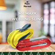 MR MARK Webbing Sling | 3 Ton | 5 Ton | 4M | 6M | Sling Belt | Tali Angkat | Polyester Webbing Sling