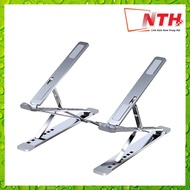 Giá đỡ Laptop kệ đỡ Laptop bằng nhôm 2 tầng 1tầng có thể chỉnh góc nhìn nâng chiều cao mẫu mới N8