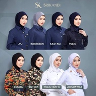 Tudung Jururawat Tudung Srikandi Awning Scuba Dewasa