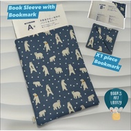 Novel Sleeve with Matching Bookmark/[Book Lover Gift]
