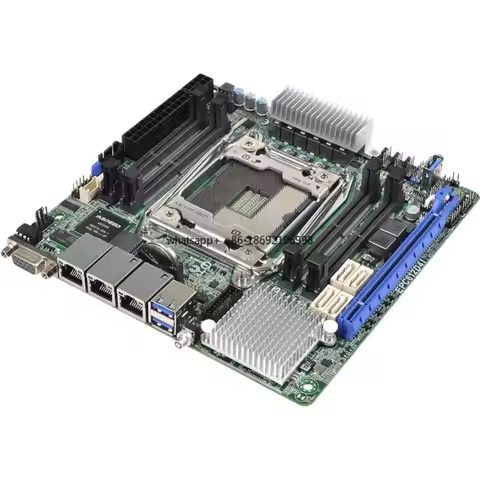 Good condition Asrock Rack EPC612D4I mi-ni ITX Server mothe-rboard Xeon E5-1600/2600 v3/v4 LGA 2011 