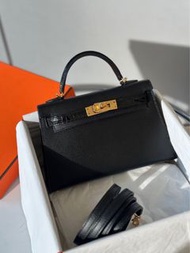 stamp U，Hermes mini Kelly 2 touch, 係鱷魚，鱷魚，鱷魚, full set receipt