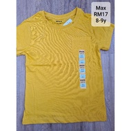GMAX Fashion girl tshirt mustard
