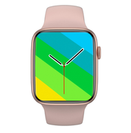 全城熱賣 - DT7+藍牙通話智慧手錶心率血壓監測微信支付（玫瑰金）