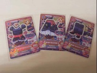 Aikatsu Nightmare Party Card Set - Tops, Skirt, Shoes