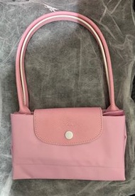 Longchamp 中號長柄 粉色