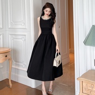 IBUY Black Elegant Long Dress for Women - Summer Ready