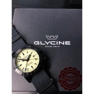 GLYCINE Airman GMT Watch GL0069 [Black PVD]