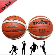 Molten GG7 X Basketball - GG7X FIBA Competition Imported PVC Leather