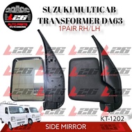 KT-1202 SUZUKI TRANSFORMER K6A DA63T DA63 MULTICAB PICK UP SIDE MIRROR ASSEMBLY