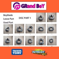[TAKARA TOMY] Beyblade Disc|Part 1|Loose Part |Used Part|Pre-loved|Disc 0 Disc 00 Disc 1' Disc 3 Dis