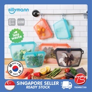 🇰🇷 Made In Korea 🇰🇷 Sillymann Platinum Silicone Food Pouch | AIRTIGHT DOUBLE ZIPPER |  WSK3194 | SGS