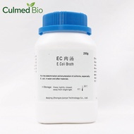 E. Coli Broth 250g untuk Ujian Coliform & E. coli | EC Medium Makmal Air Testing 培养基