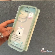 Cute West Highland Dog Transparent 2in1 Casing For OPPO A98 A97 A96 A80 A79 A78 A77 A76 A60 A59 A57 
