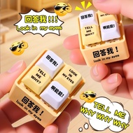 LED Keyboard Fidget Toys Keychain Keyboard Fidget Key Chain Decompression Toys Finger Button Clicker