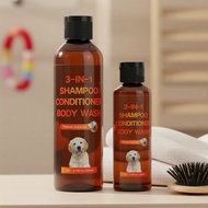 All-in-One Pet Shampoo Conditioner Grooming Set, Coconut-Based, Gentle Clean & Skin Comfort for Cats
