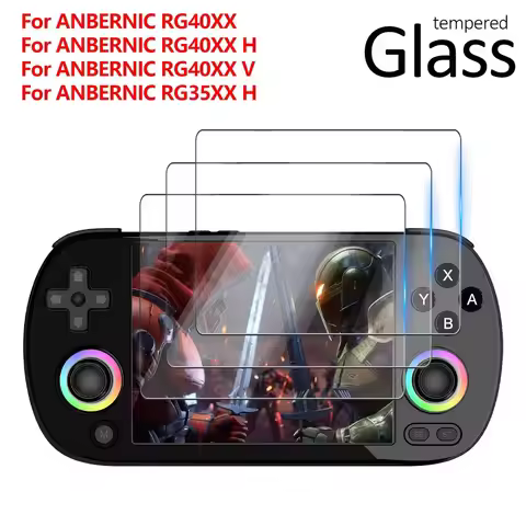 1-3Pack For ANBERNIC RG40XX H / RG40XX V / RG40XX / RG35XX H Tempered Glass Screen Protector 9H HD C