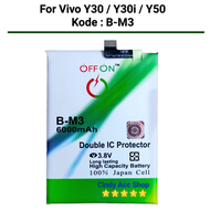 Baterai Double Power For Vivo Y30 Y30i Y50 B-M3 BM3 Batre Battery