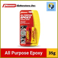 ◲ ✼ ∥ Pioneer All Purpose Epoxy Tube 35 grams (20 ml) General Repair