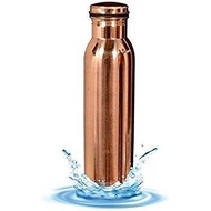 Pure Copper Handmade Joint Free Leak Proof Water Bottle 600ml (Ready Stock)