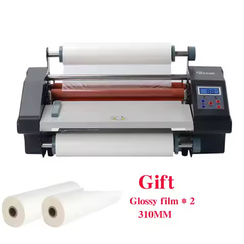 New A3+ 370MM Four roller Laminating Machine 093H Hot Rolling Mill Roller cold laminator Rolling Mac
