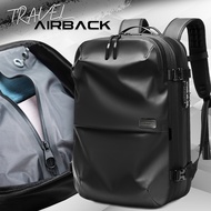 VERNYX Travel Airback Tas Ransel Pria Punggung Dewasa Import Anti Air Hujan Distro Keren Besar Jumbo