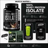 MUSCLE MATRIX WHEY PROTEIN ISOLATE 900g