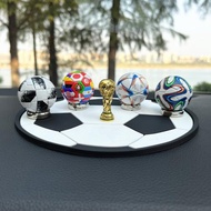 迷你世界杯足球模型擺件球星梅西C羅手辦創意周邊紀念品生日禮物