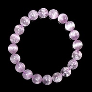 【正佳珠寶】紫鋰輝 頂級拉絲貓眼紫鋰輝 9.4-9.8mm 拉絲紫鋰輝