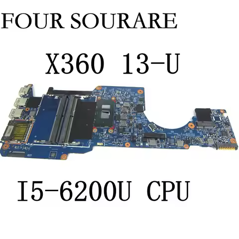 448.07M07.0011 For HP PAVILION X360 13T-U000 13-U M3-U M3-U003DX Laptop Motherboard I5-6200U CPU 152
