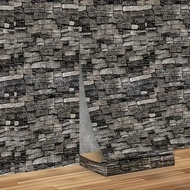 1 Roll 3D Interior DIY Decoration XPE Foam Wall Sticker Brick Wallpaper Flexible Packaging, Self-Adh