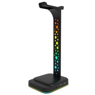 Game Stand RGB Stand Display Stand Earphone 3.5mm Stand Multifunctional Gaming USB Earphone Luminous