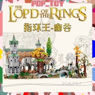 icons Famous Movie Rivendell Lorded of The Rings Castle 10316 (6167+PCS)  Building Blocks Movie Scen