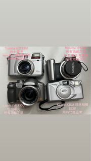 多款數碼相機 Canon Sony Fujifilm Casio Lumix ccd
