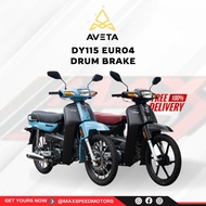 AVETA DY115 EURO4 DRUM BRAKE | NEW UNREGISTERED MOTORCYCLE
