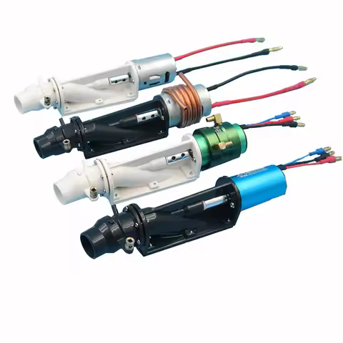Water Thruster Power Sprayer Pump Water Jet Pump with 380/2440 Motors+Water Cooling Jacket for RC Je