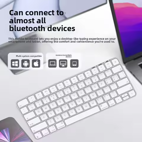 Suitable for iPad Bluetooth Tablet Keyboard Wireless Suitable for Apple Computer Silent Portable Thi