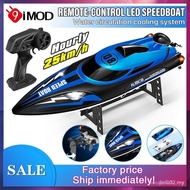 9IMOD HJ808 RC Boat 2.4G High-Speed Remote Control Boat 25Km/h for Adults and Kids