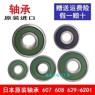 Japan Imported NSK Bearing 607DW 608DW 629DW 6201DW 629V Bearing Rubber Cover