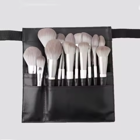 Large-Capacity Makeup Brush Bag Studio School Makeup Artist Tool Storage Bag Makeup Waist Bag
