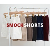 SMOCK SHORTs Smocked Waist Length 17"