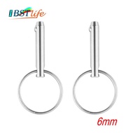 2Pcs 6Mm 316 Stainss Steel Quick Rease Ball Pin For Boat