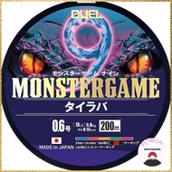 DUEL Monster Game PE Line 9 Braided Fishing Line
