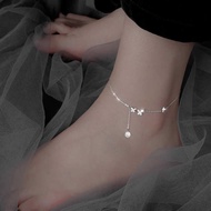 Butterfly Anklet Female Sterling Silver 2021 Anklet Female Sexy Anklet Fairy Super Fairy Silver Ankl