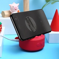 2in1 Cartoon Stand Wireless Bluetooth Speaker Wireless Speaker Pembesar Suara Pemegang Telefon 公仔音响支