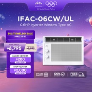 TCL iFFALCON 0.6HP Aircon Window Type Manual - IFAC-06CW/UL (R32 Refrigerant, Fast Cooling, Auto Res